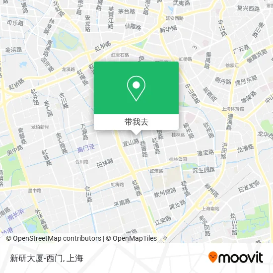 新研大厦-西门地图