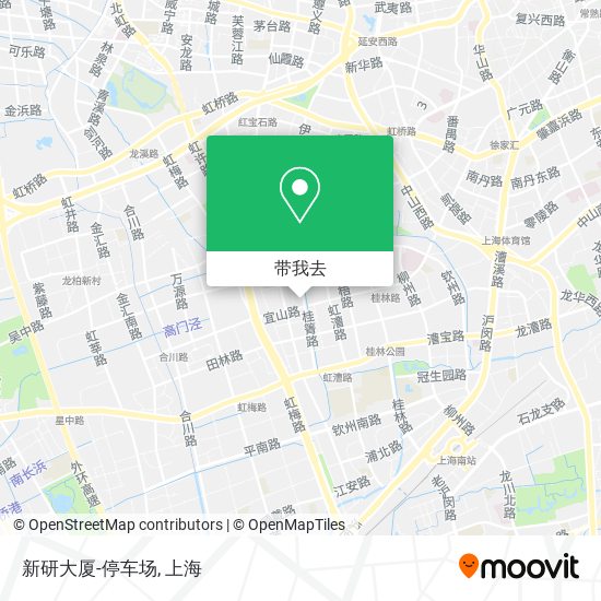 新研大厦-停车场地图