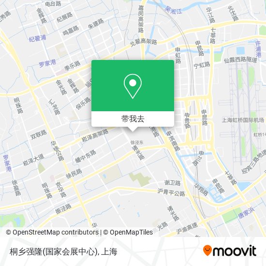 桐乡强隆(国家会展中心)地图