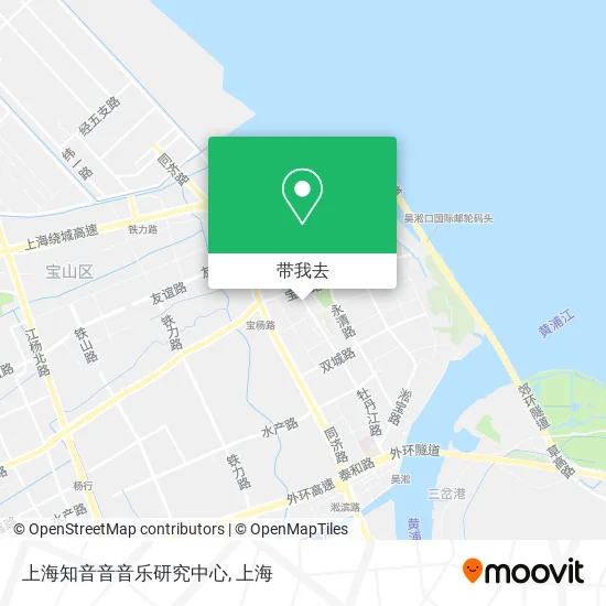 上海知音音音乐研究中心地图