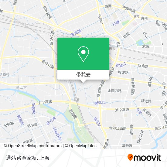 通站路童家桥地图