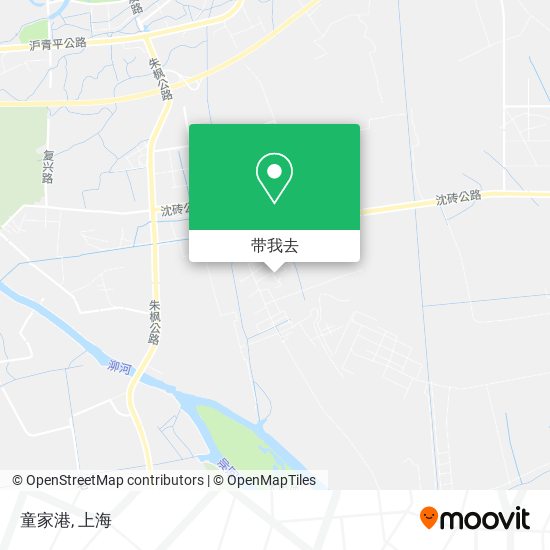 童家港地图