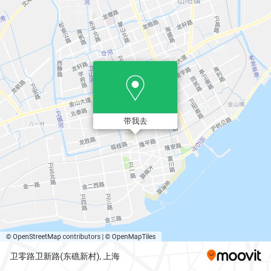 卫零路卫新路(东礁新村)地图