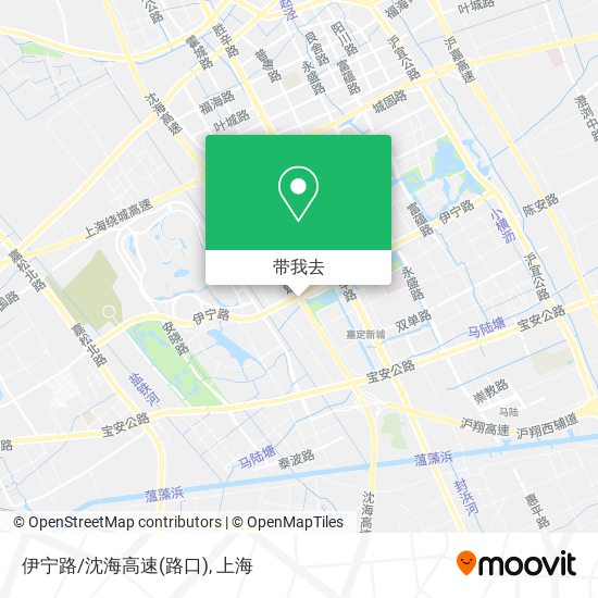 伊宁路/沈海高速(路口)地图