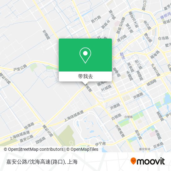 嘉安公路/沈海高速(路口)地图