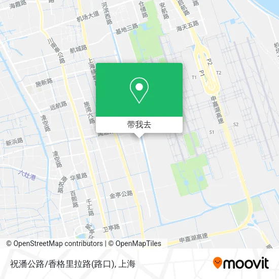 祝潘公路/香格里拉路(路口)地图