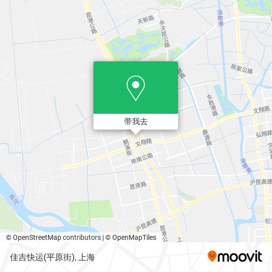 佳吉快运(平原街)地图