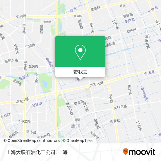 上海大联石油化工公司地图