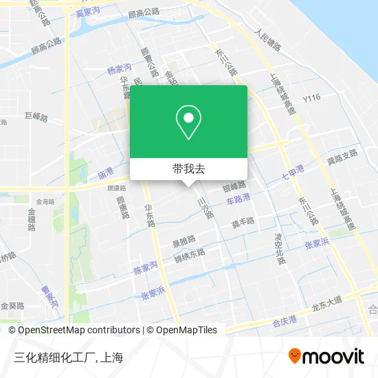 三化精细化工厂地图