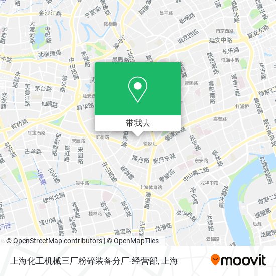 上海化工机械三厂粉碎装备分厂-经营部地图