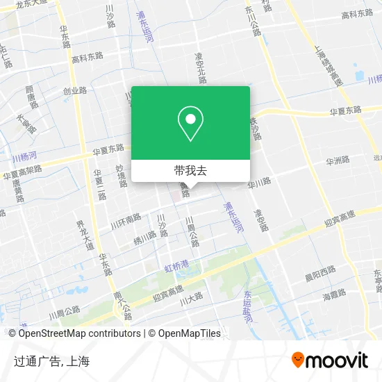 过通广告地图