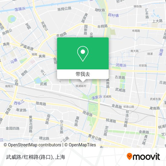 武威路/红棉路(路口)地图