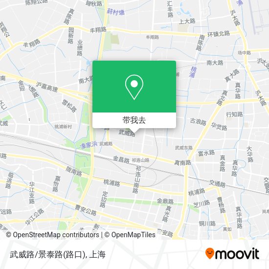 武威路/景泰路(路口)地图