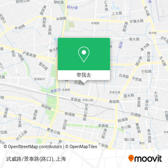 武威路/景泰路(路口)地图