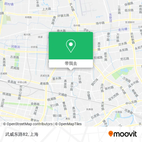 武威东路82地图