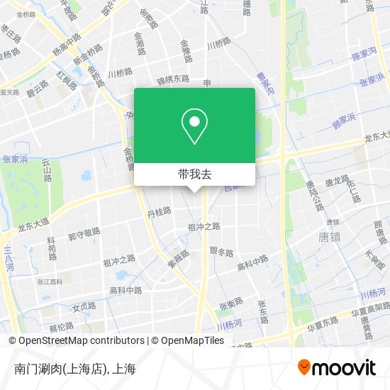 南门涮肉(上海店)地图