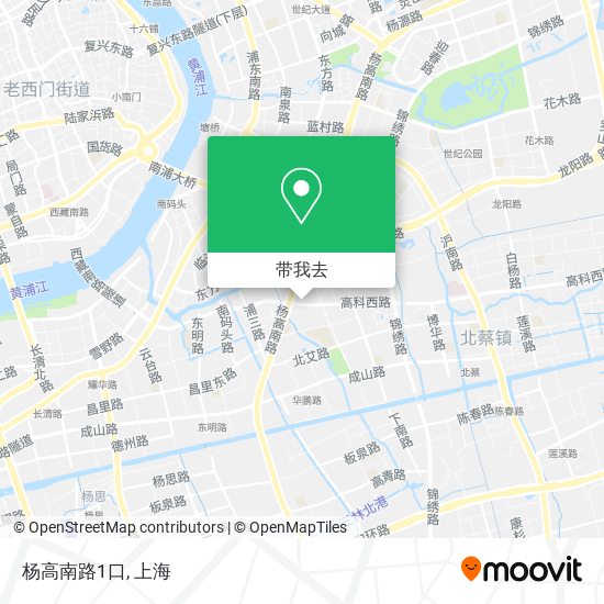 杨高南路1口地图