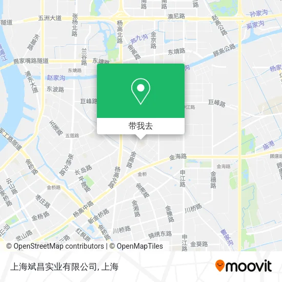 上海斌昌实业有限公司地图