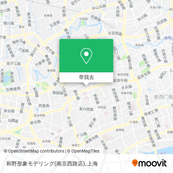 和野形象モデリング(南京西路店)地图