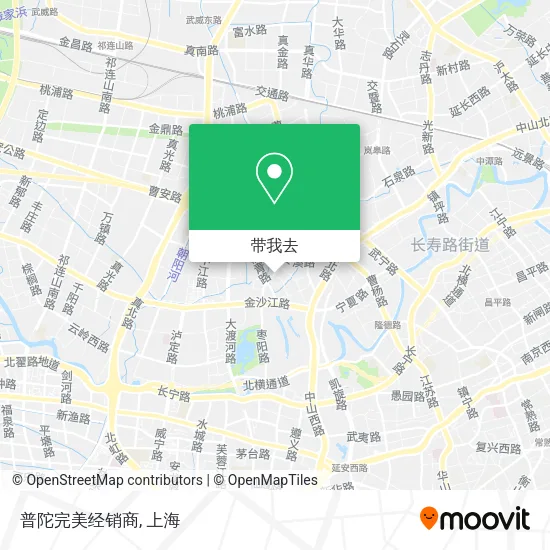 普陀完美经销商地图
