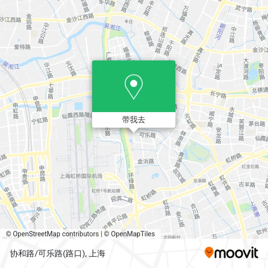 协和路/可乐路(路口)地图