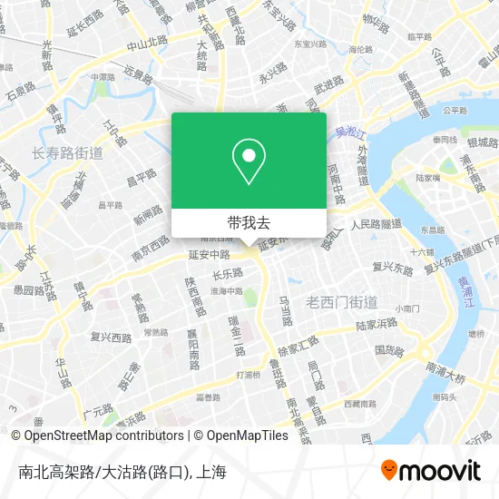 南北高架路/大沽路(路口)地图