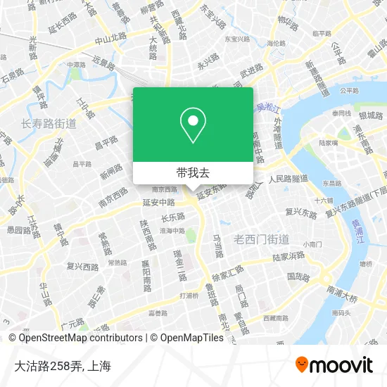 大沽路258弄地图