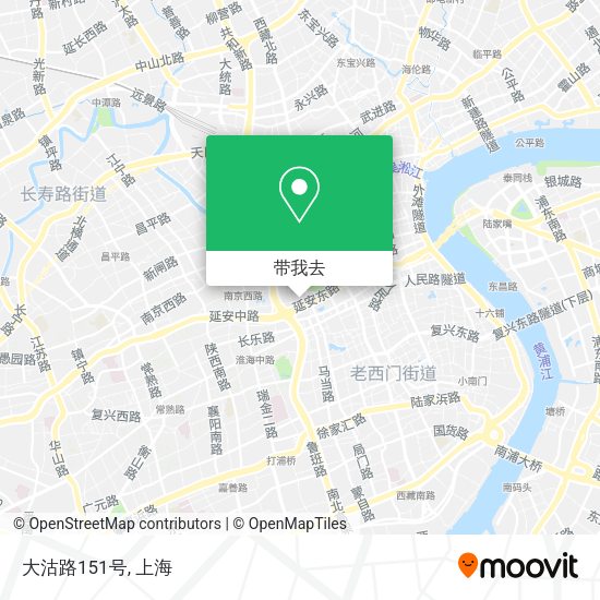 大沽路151号地图