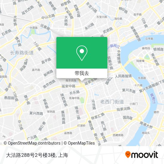 大沽路288号2号楼3楼地图