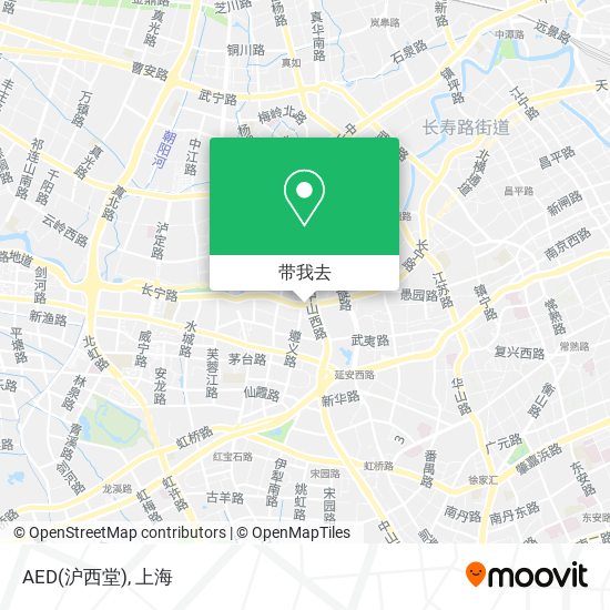 AED(沪西堂)地图