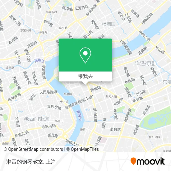 淋音的钢琴教室地图