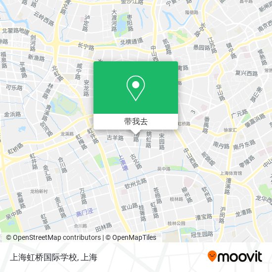 上海虹桥国际学校地图