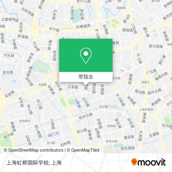 上海虹桥国际学校地图