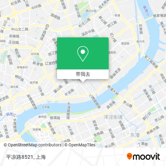 平凉路8521地图