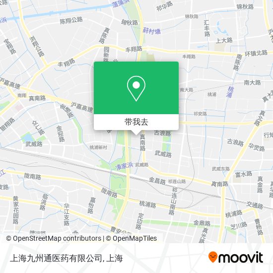 上海九州通医药有限公司地图