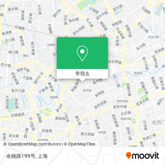 余姚路199号地图