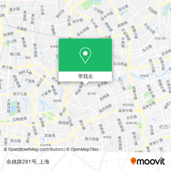 余姚路281号地图