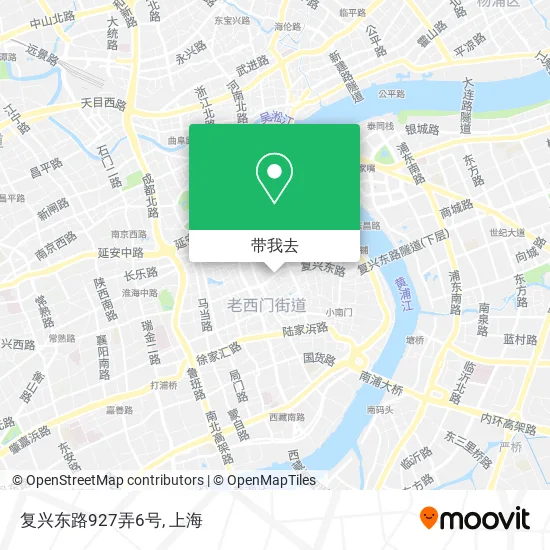 复兴东路927弄6号地图