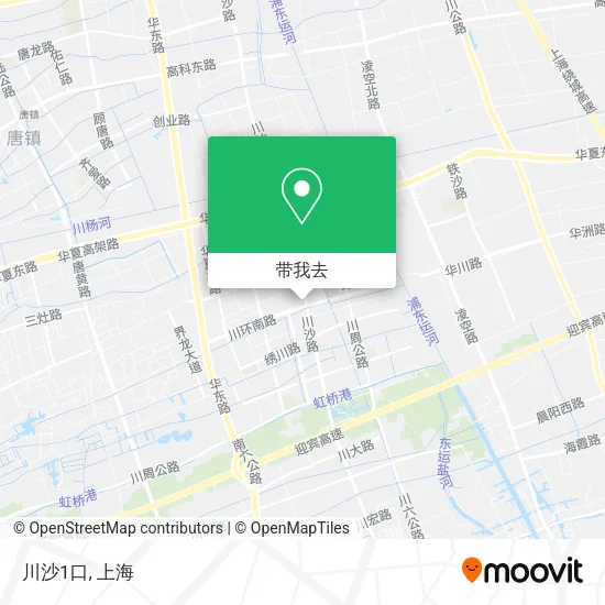 川沙1口地图
