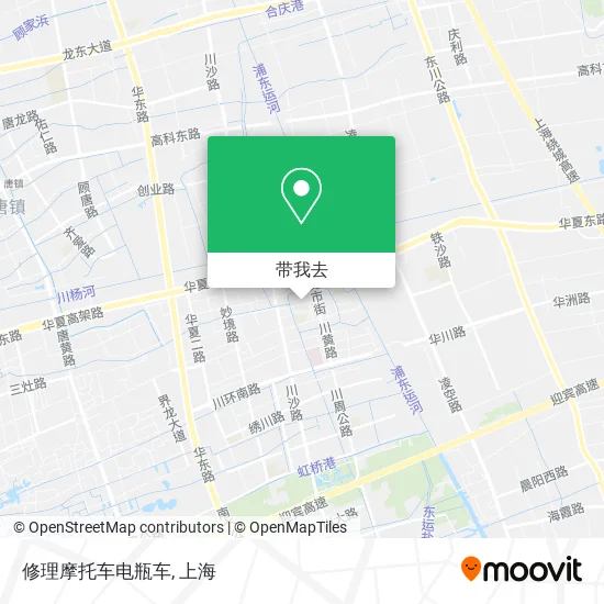 修理摩托车电瓶车地图