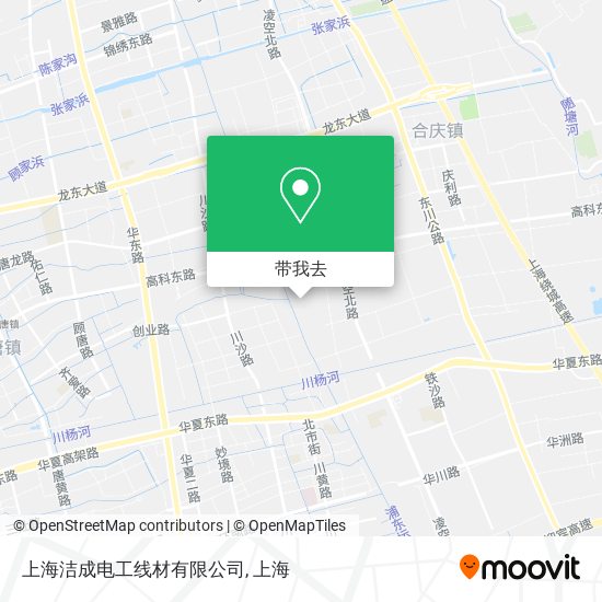 上海洁成电工线材有限公司地图