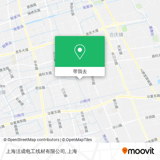 上海洁成电工线材有限公司地图