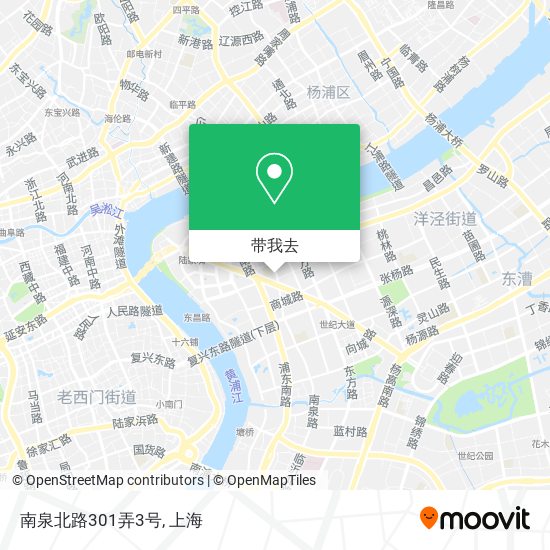 南泉北路301弄3号地图