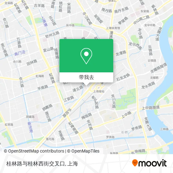 桂林路与桂林西街交叉口地图