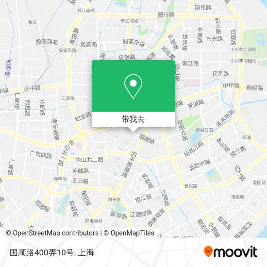 国顺路400弄10号地图