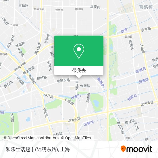 和乐生活超市(锦绣东路)地图