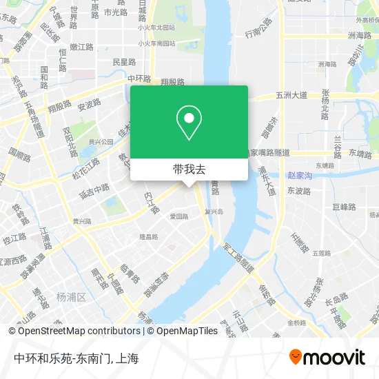 中环和乐苑-东南门地图