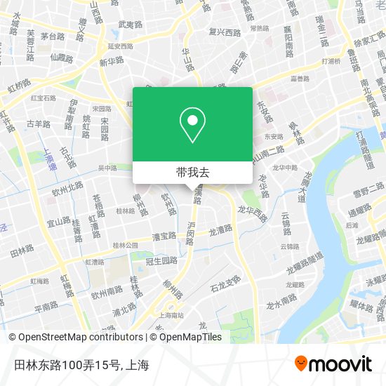 田林东路100弄15号地图