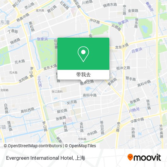 Evergreen International Hotel地图