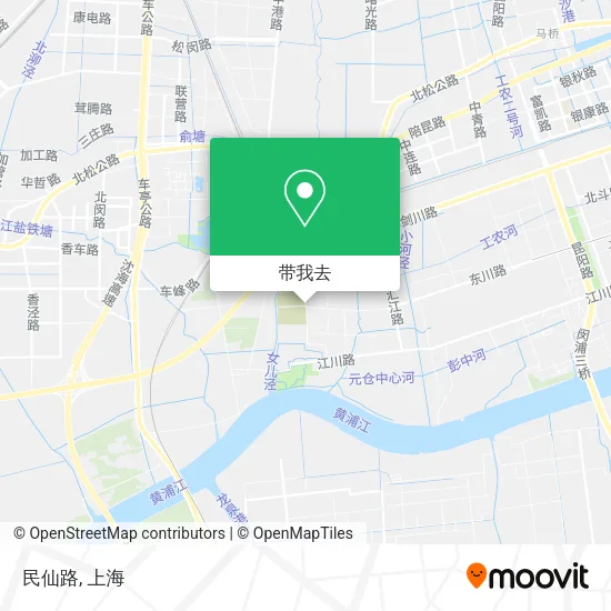 民仙路地图